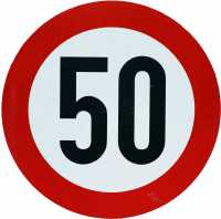 50er Schild