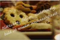 Plätzchen, Stollen, Mistelzweig, bald ist wieder Weihnachtszeit.